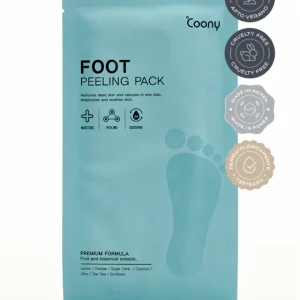 COONY FOOT PEELING MASK - Foot Mask 20g x 2 masks (Box of 30 Units)