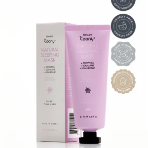 COONY NATURAL SLEEPING MASK 70g (Box of 20 Units)