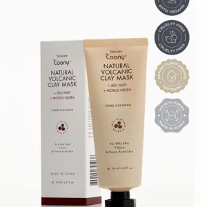 COONY NATURAL VOLCANIC CLAY MASK 70g (Box of 20 Units)