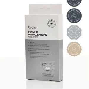 COONY PREMIUM DEEP CLEANSING NOSE STRIPS 6 (Box of 24 Units)